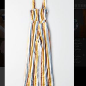 American Eagle Tie Back Jumpsuit